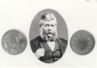 Williams and his medals